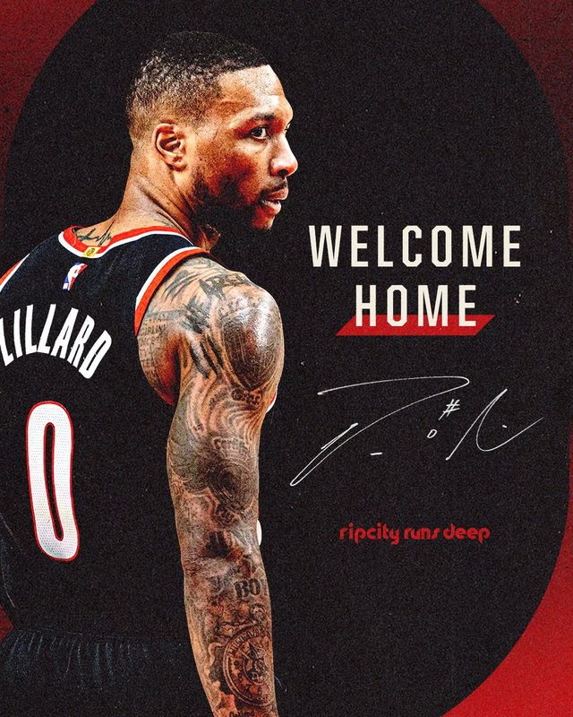 3年4200萬美元！開拓者官宣簽約利拉德：五大數(shù)據(jù)排名隊史第一